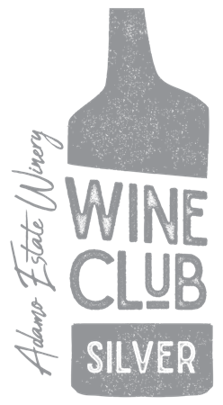 Adamo Estate Winery Silver Wine Club membership logo