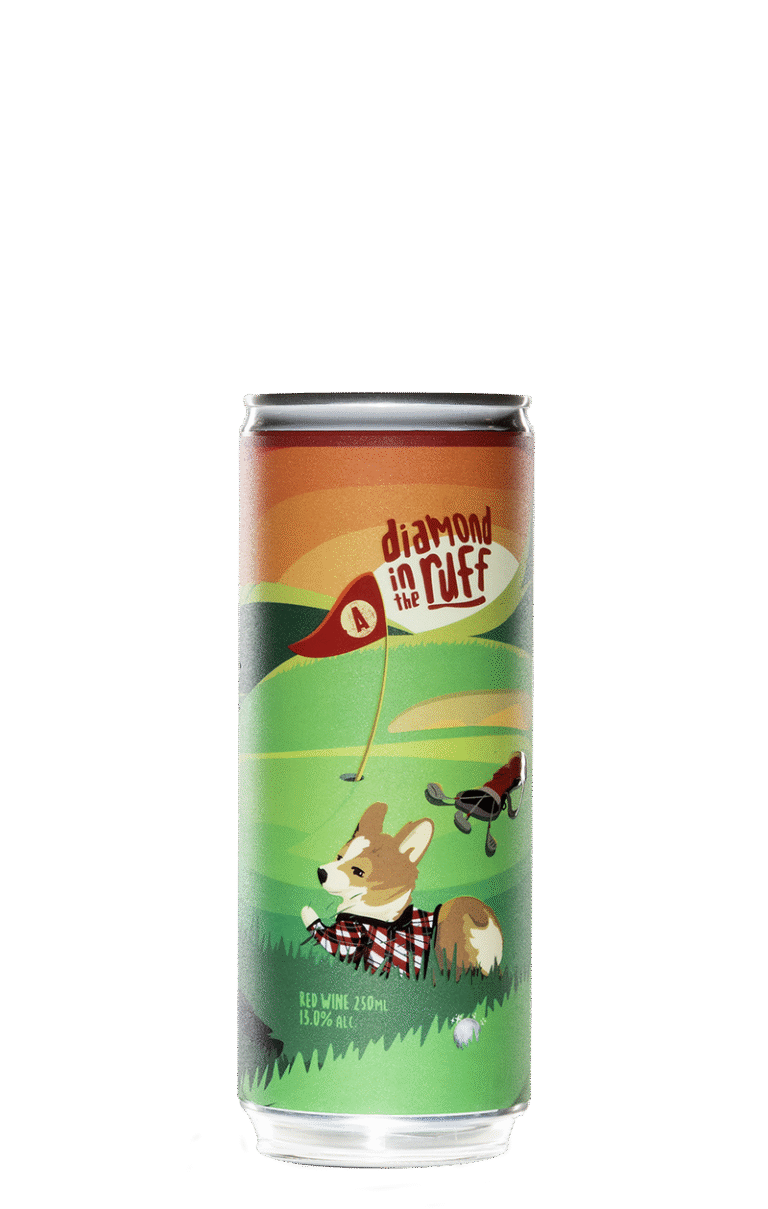 Diamond in the Ruff Red (Single Serve)